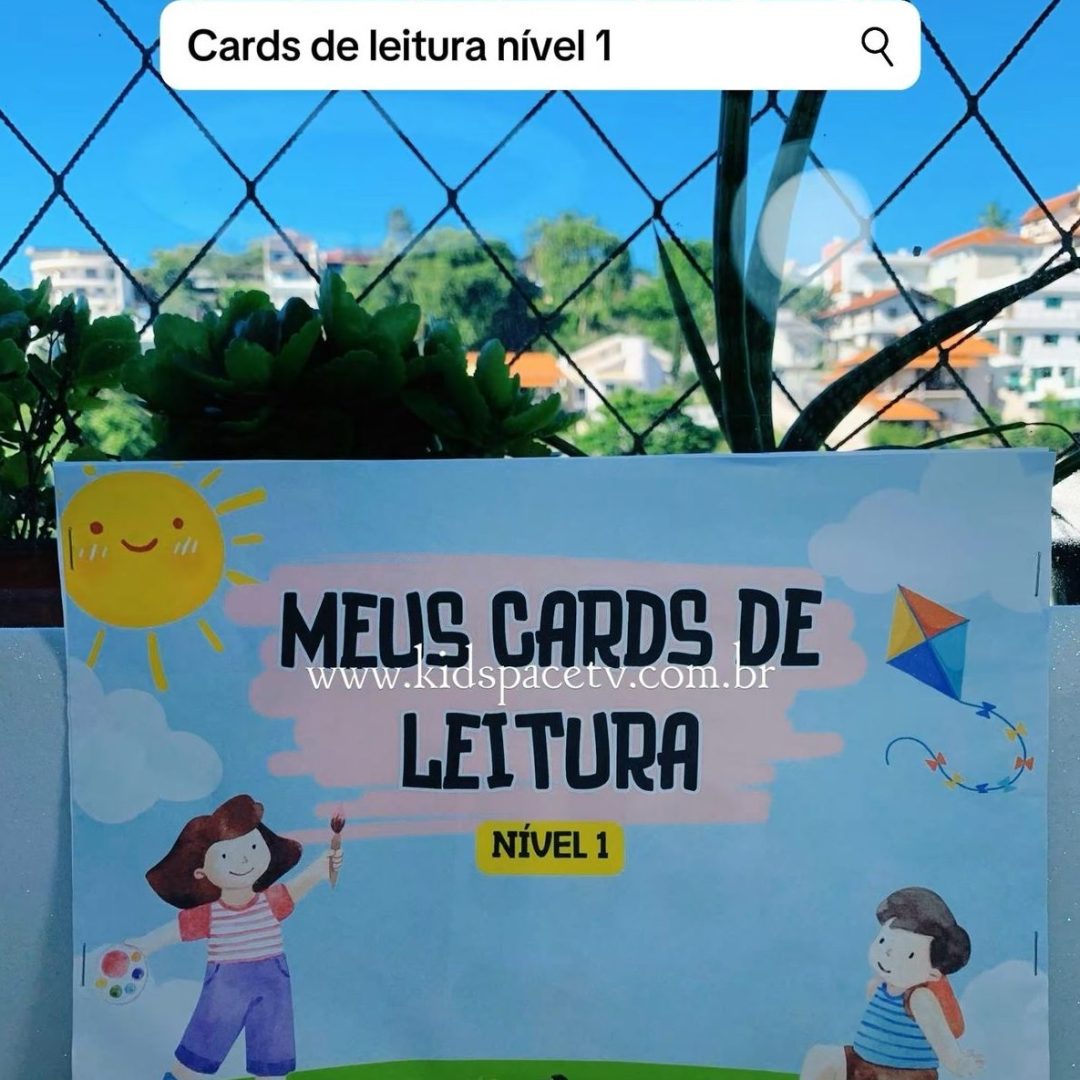 Cards de leitura - Nível 1