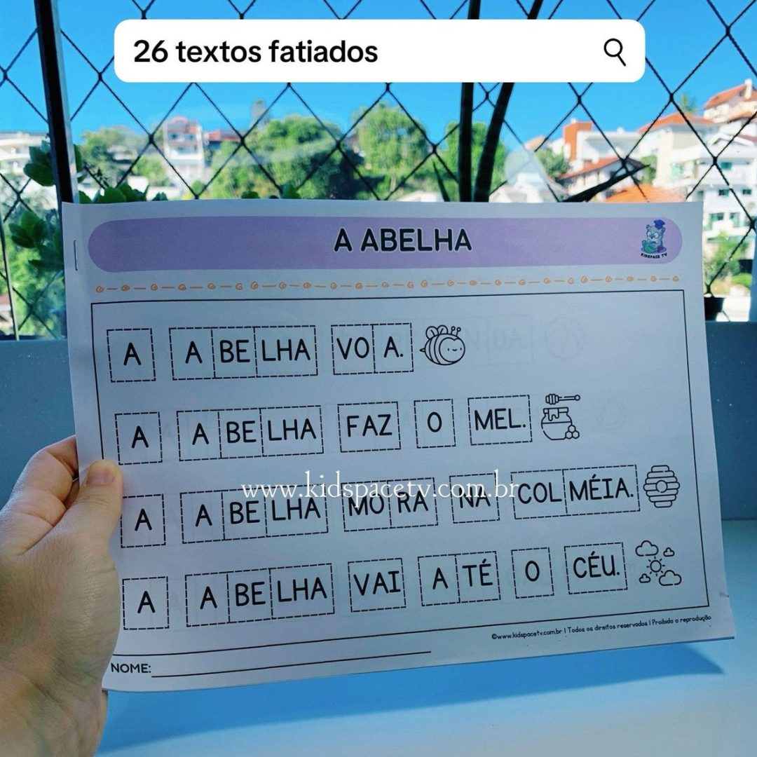 26 textos fatiados
