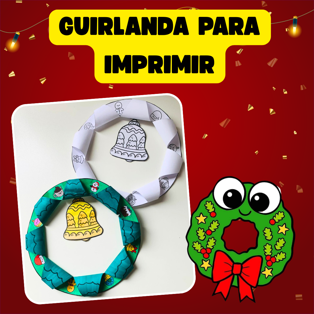 Guirlanda para imprimir