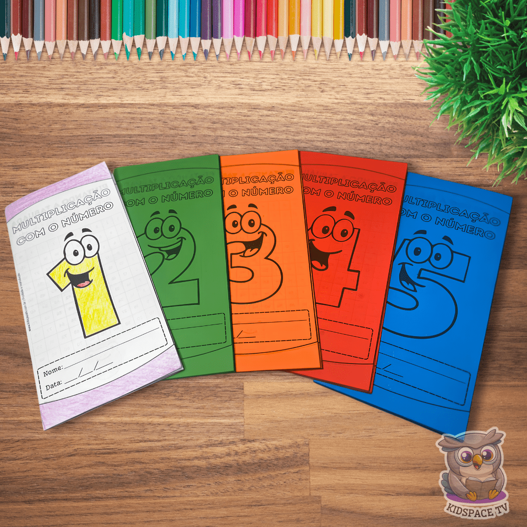 Folders de Multiplicação do 1 ao 10