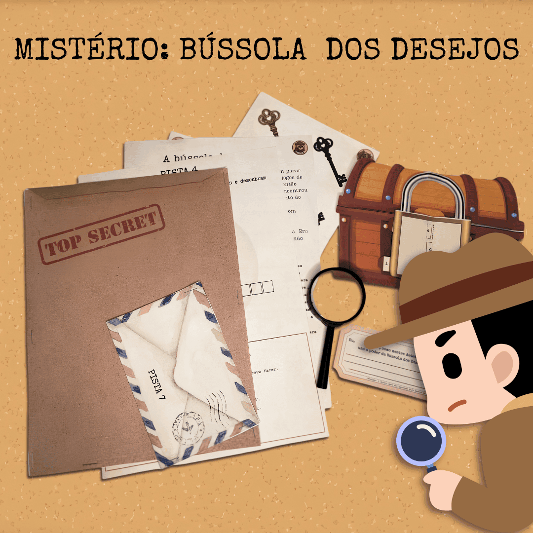 Jogo de investigação: O Mistério da Bússola dos Desejos