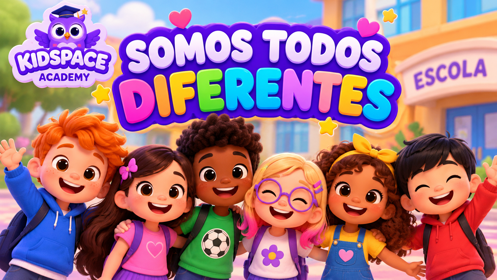 Capa da aula Somos Todos Diferentes